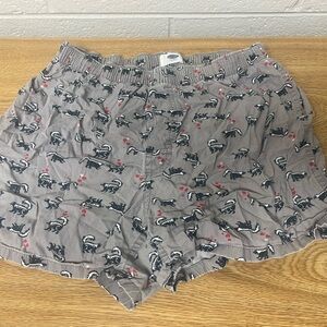 Old Navy Gray and Black Animal Print boxers